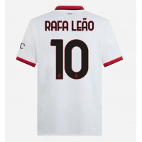 AC Milan Rafael Leao #10 Bortatröja 2024-25 Korta ärmar